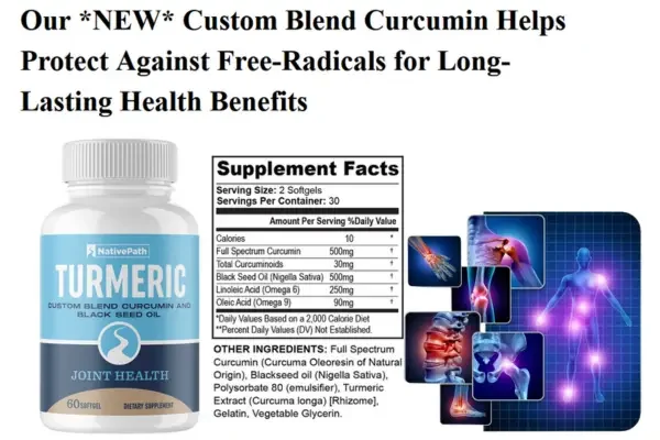 Turmeric Blend Joint Health Supplement